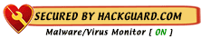 HackGuard.com | Malware Virus Monitor is On