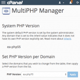MultiPHP Manager