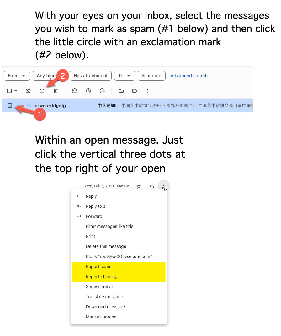 How to Improve Junk Email Filtering at Gmail