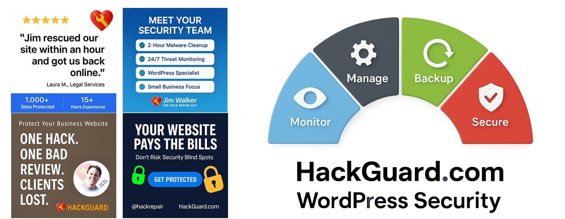 Managed WordPress Security for Pennies a Day. Call (619) 479-6637